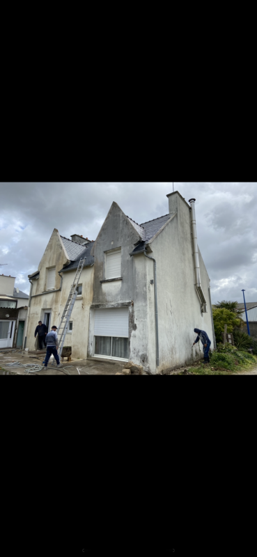 Ravalement de facade à Brest - SAINT-RENAN